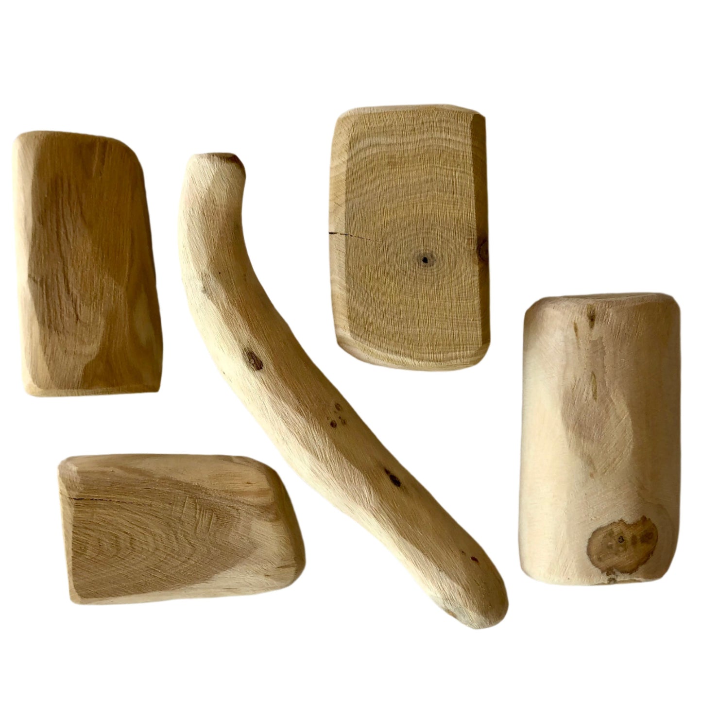 honeysuckle wood chunks of all different shapes and sizes within the 32-39 range, seen here flip side