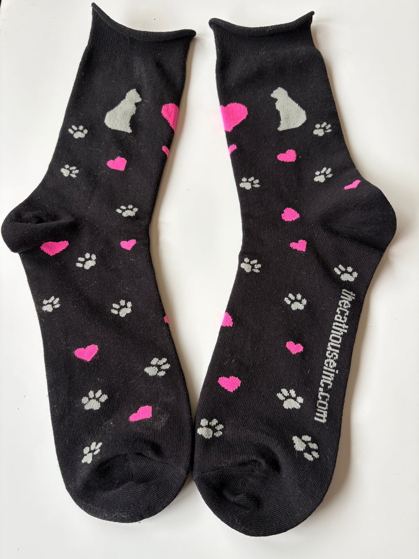 Socks - CAT HOUSE logo