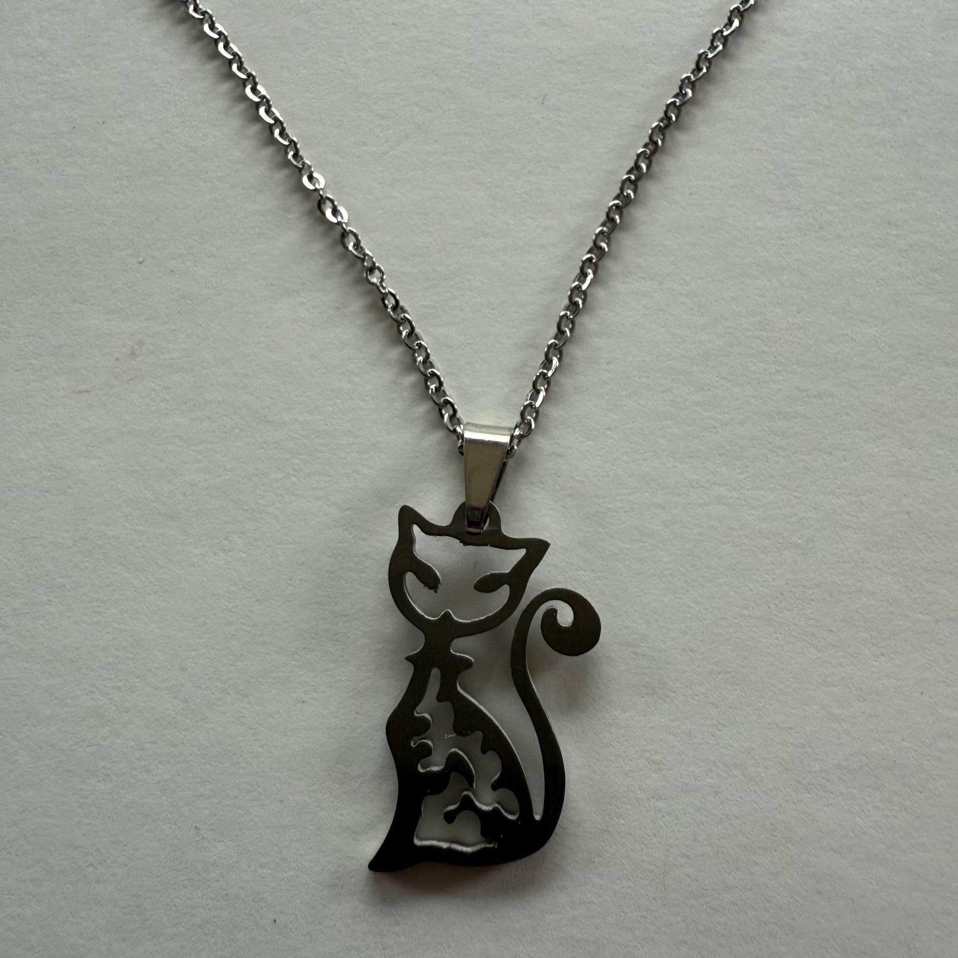 Necklace Cat Cutout – THE CAT HOUSE INC