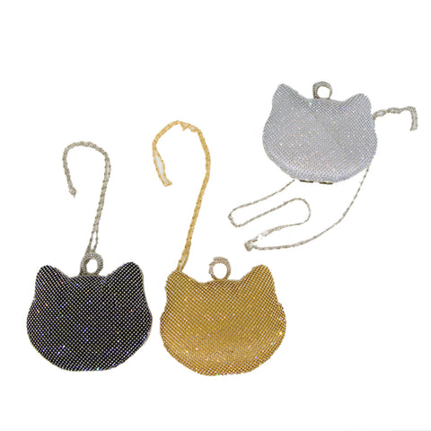 Clutch purse Bling - Gold, Black or Silver