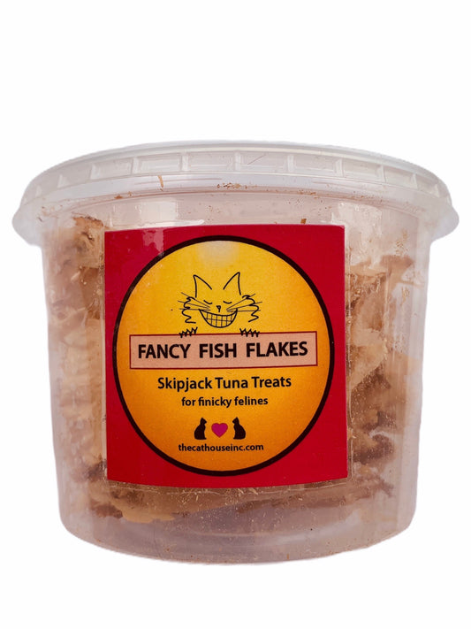 Dried Skipjack tuna flakes in plastic .75oz/21g container ounces, sometimes called Bonito Flakes